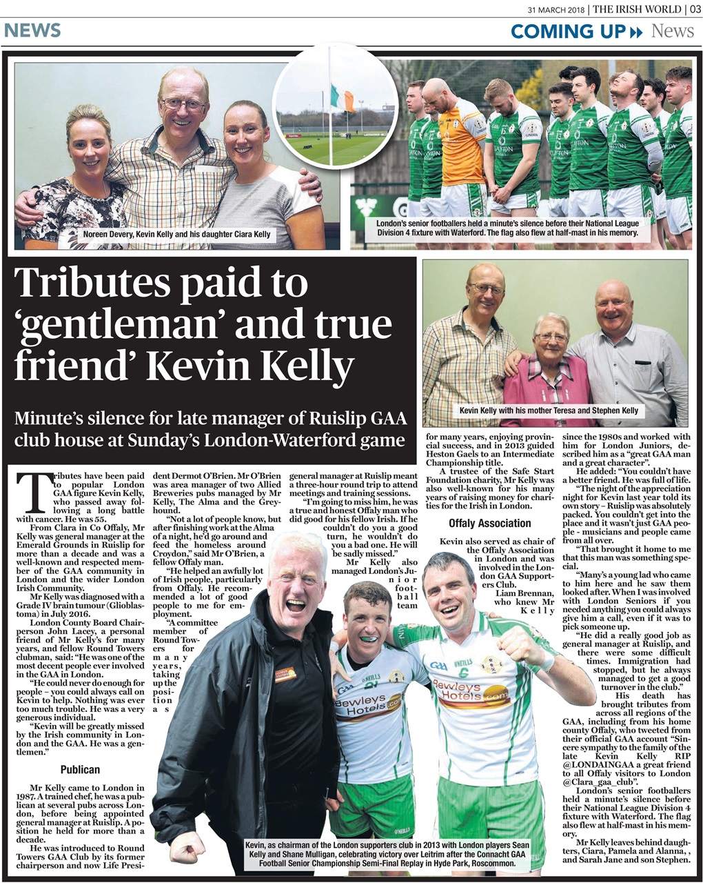 Irish World Preview Pages