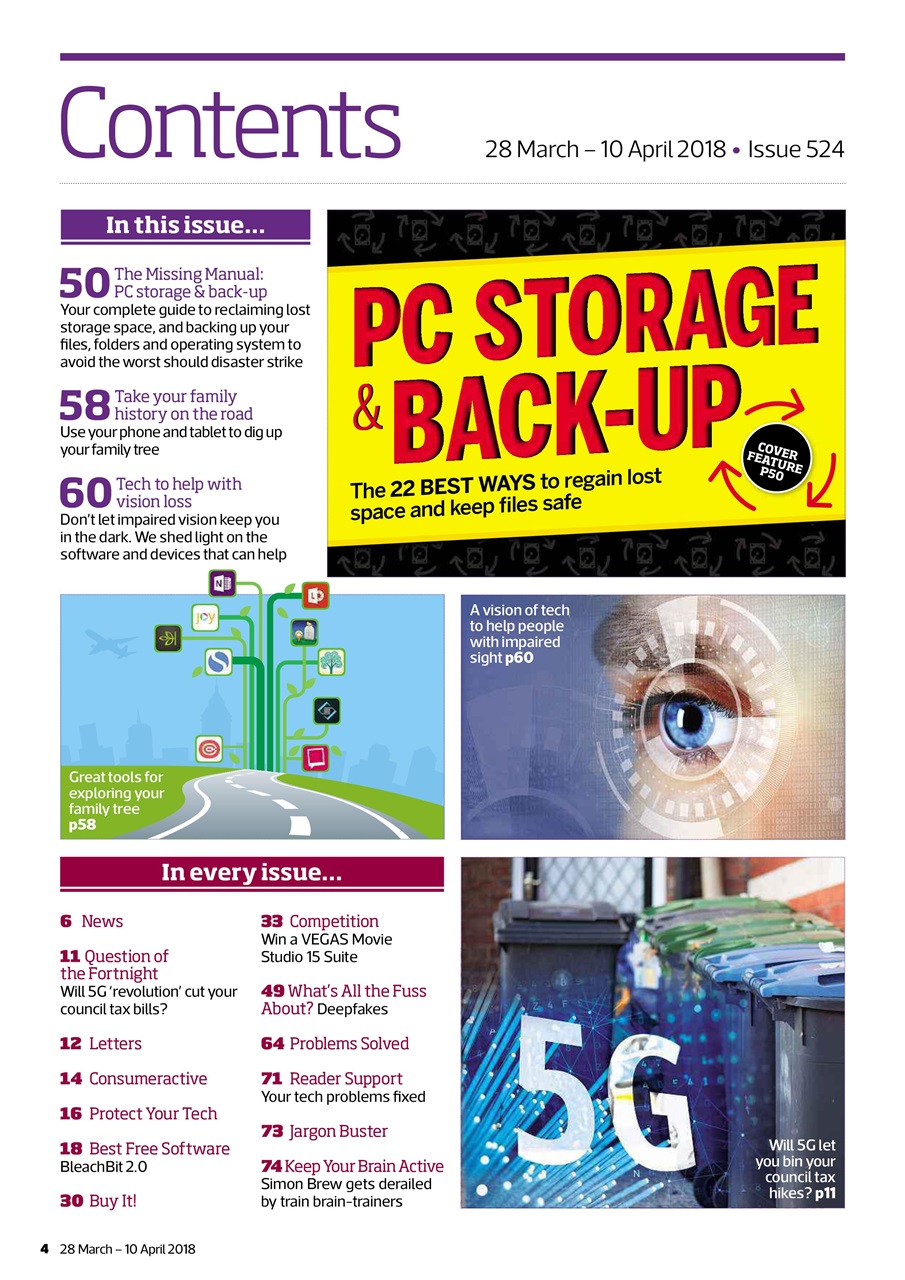 Computer Active Preview Pages