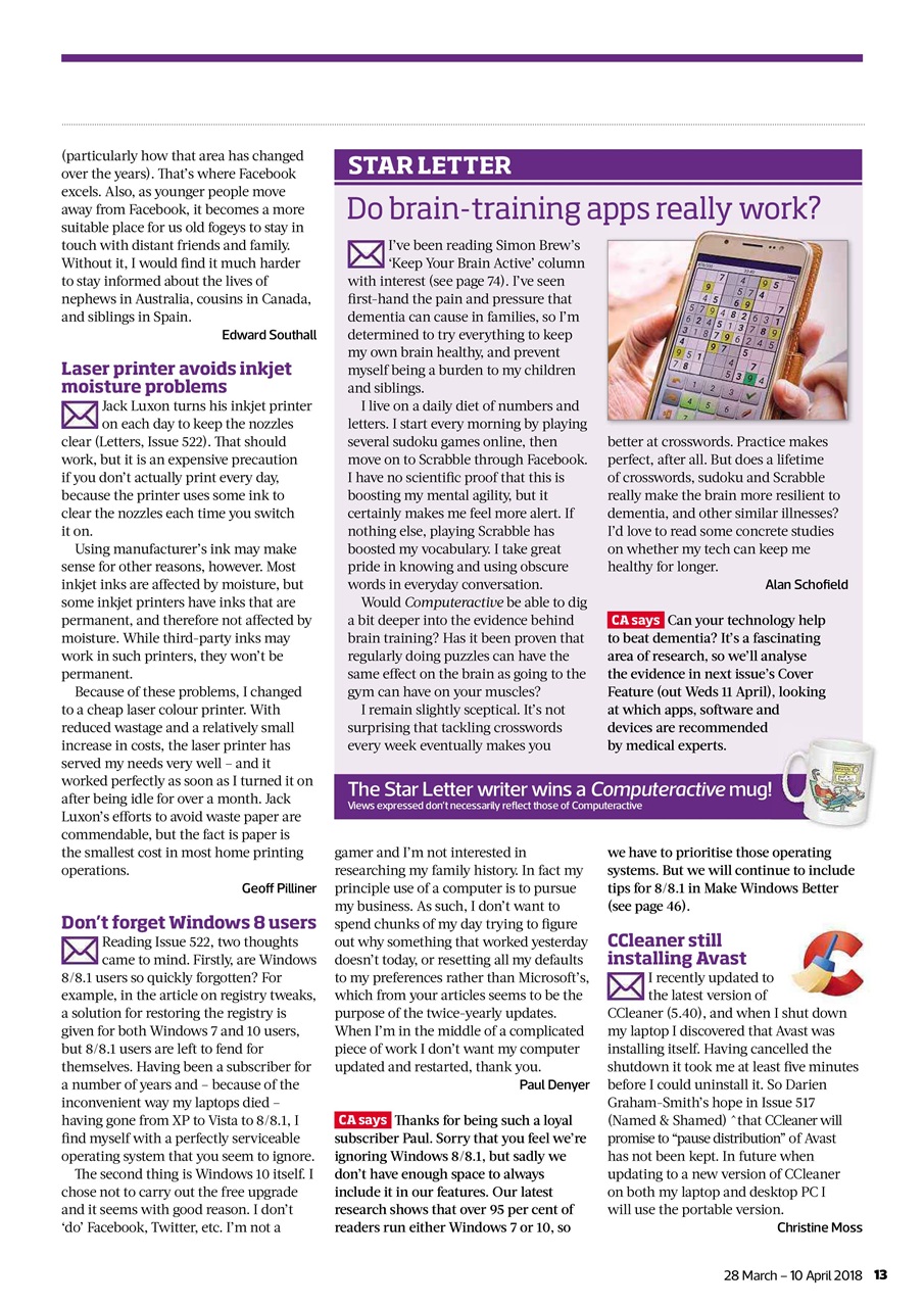 Computer Active Preview Pages