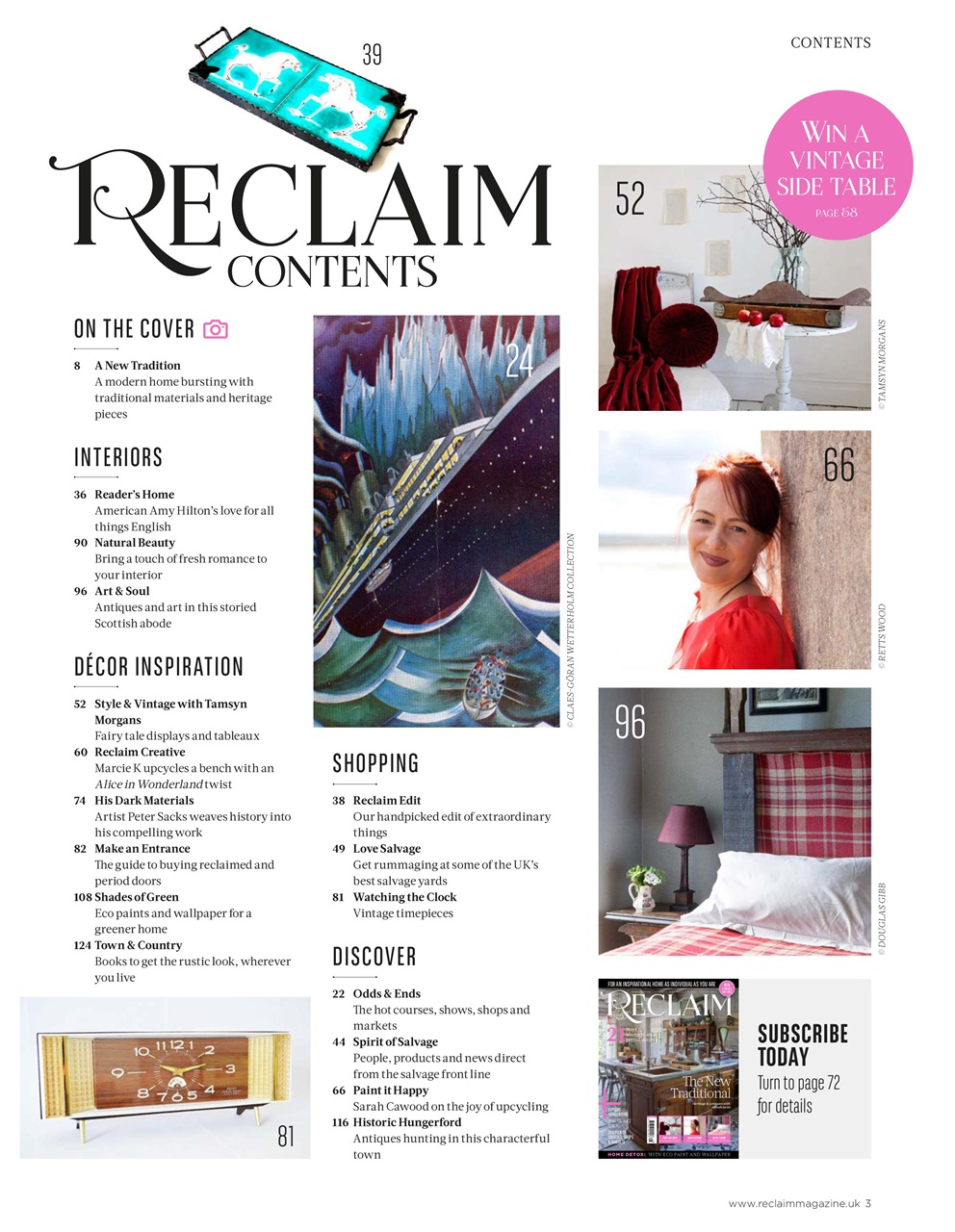 Reclaim Preview Pages