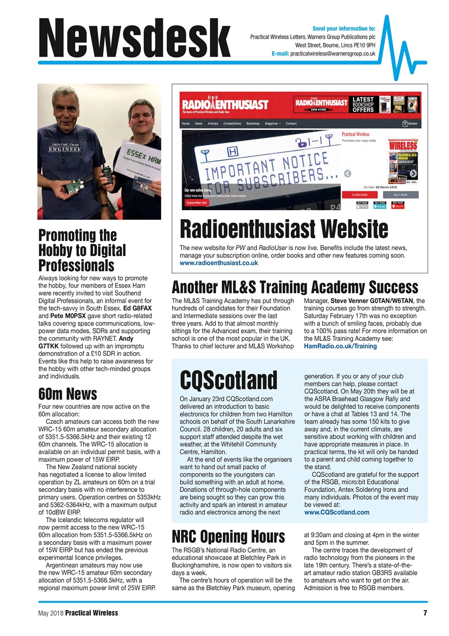 Practical Wireless Preview Pages