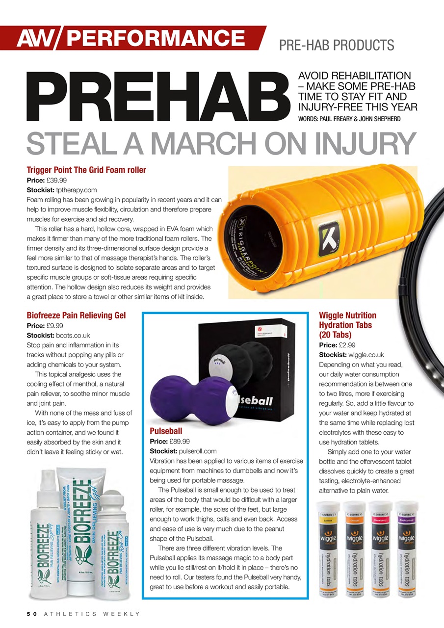 AW – Athletics Weekly Magazine Preview Pages