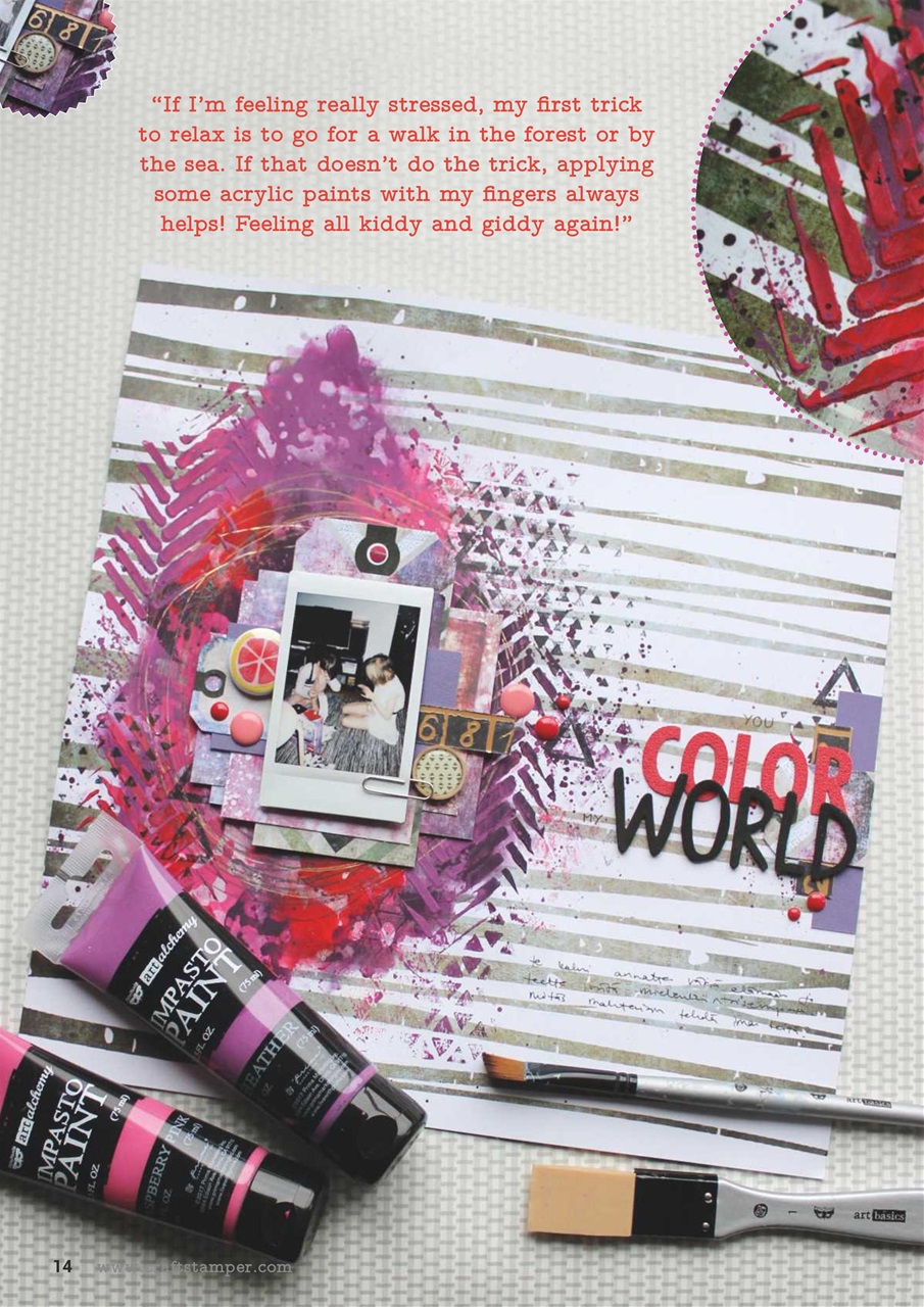 Craft Stamper Preview Pages