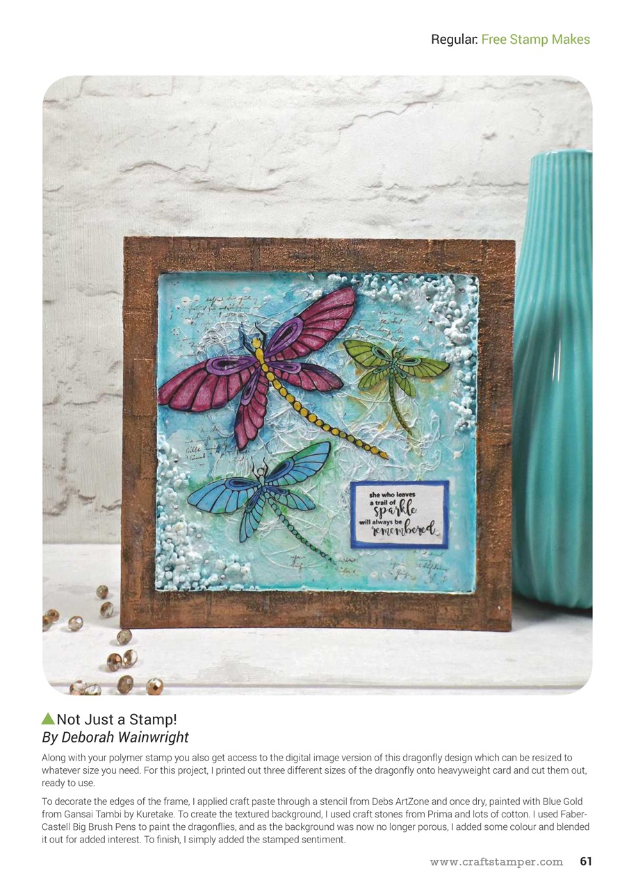 Craft Stamper Preview Pages