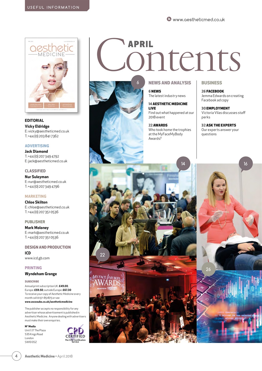 Aesthetic Medicine Preview Pages