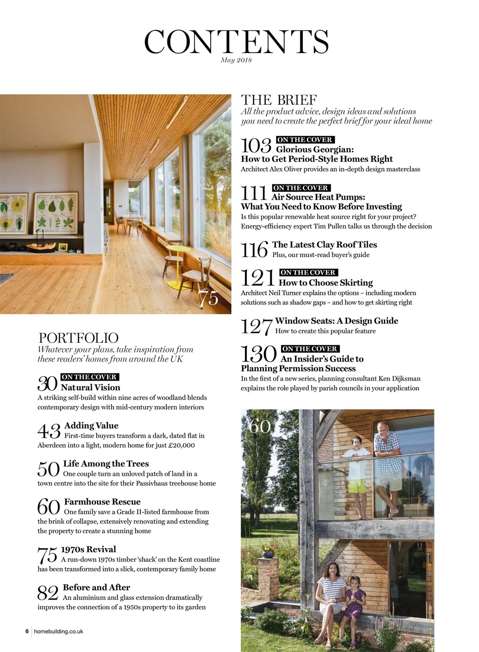 Homebuilding & Renovating Magazine Preview Pages