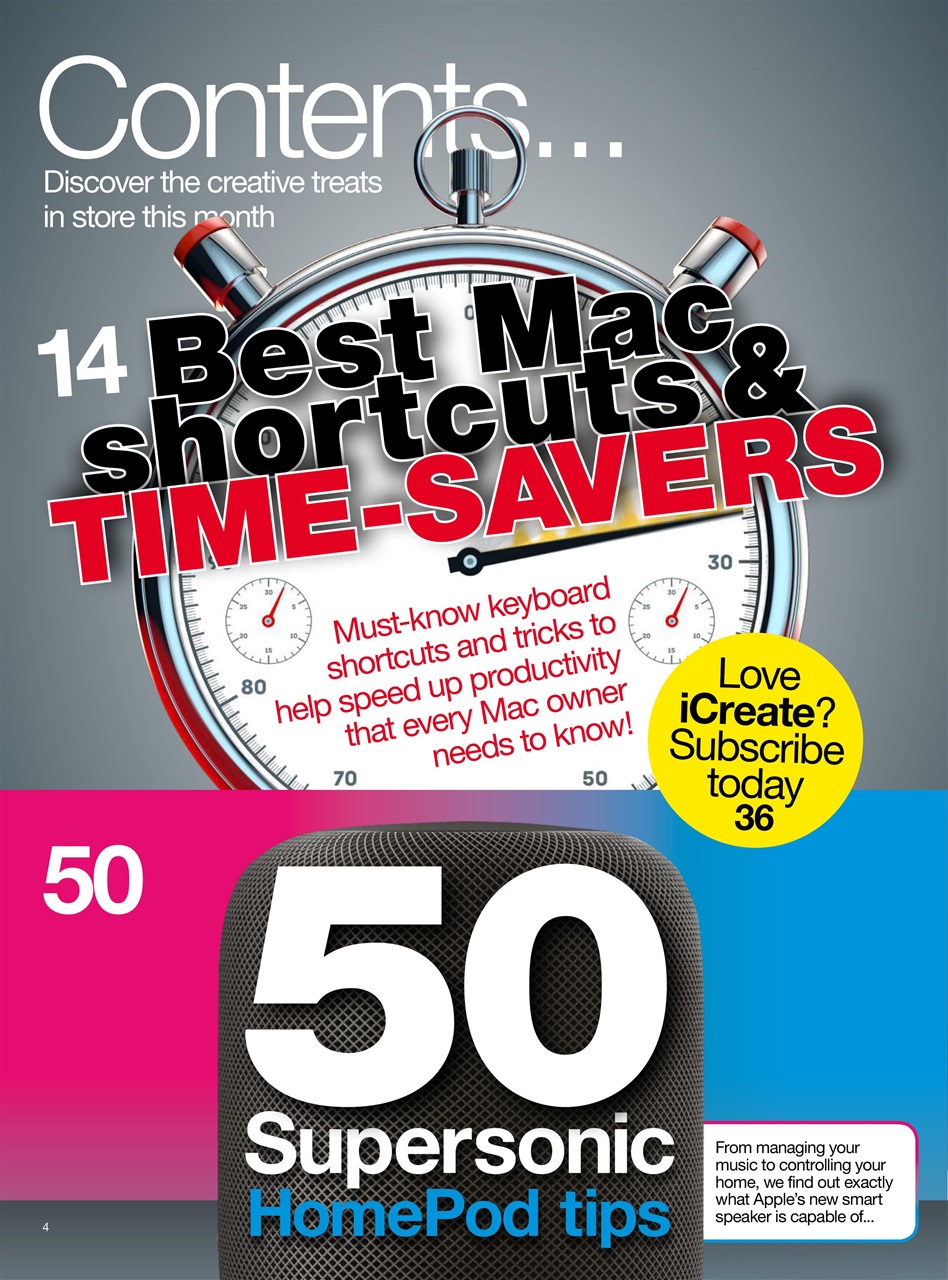 iCreate Preview Pages