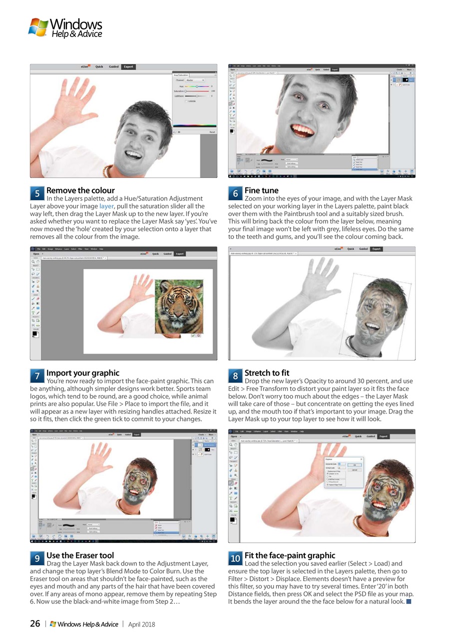 Windows Help & Advice Preview Pages