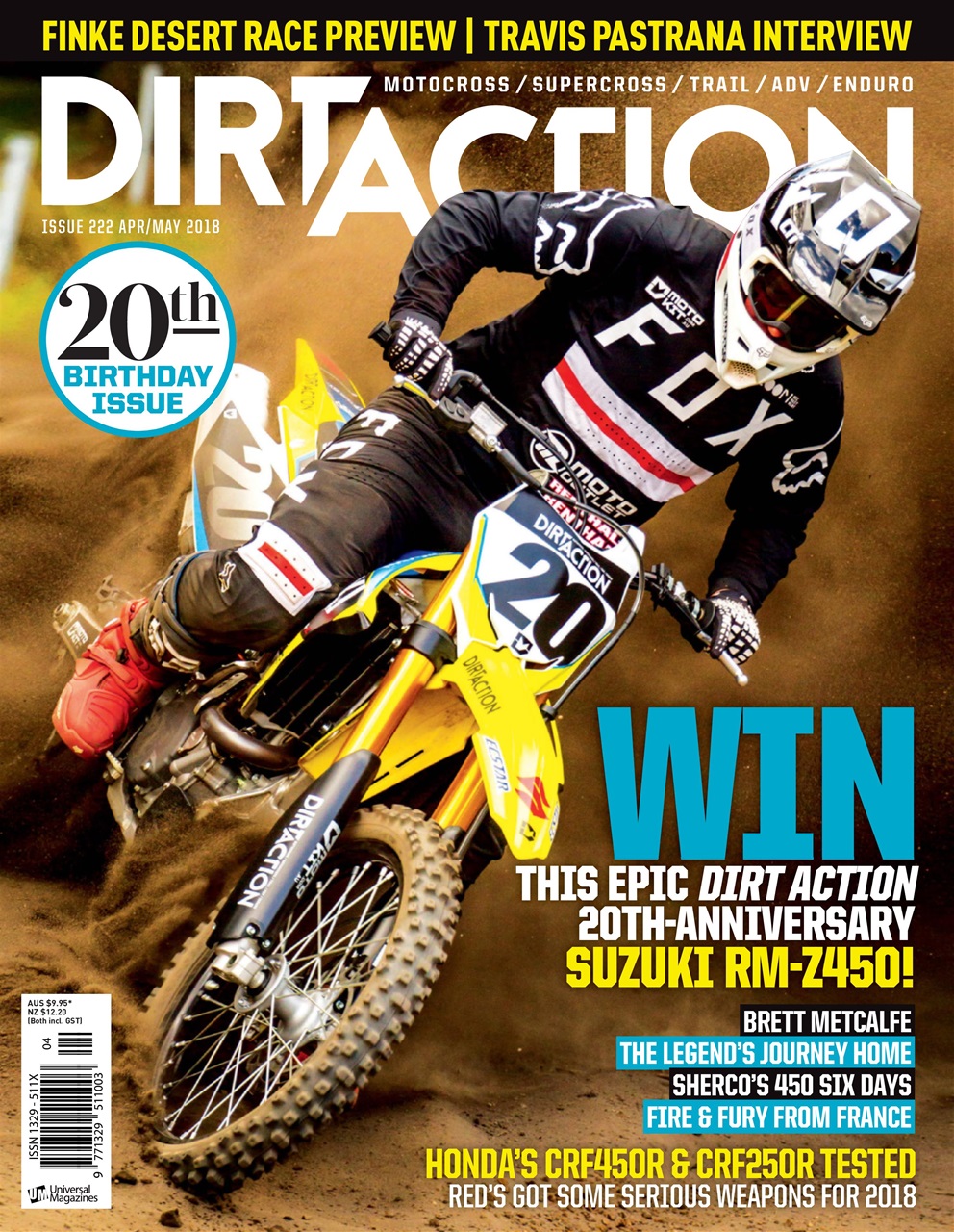 Dirt Action Preview Pages
