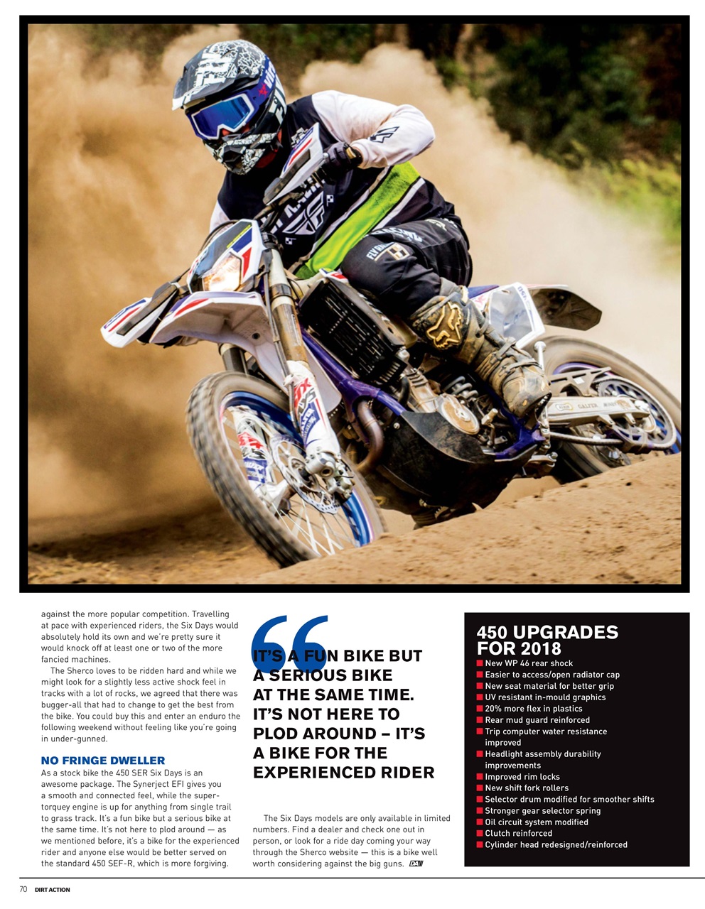 Dirt Action Preview Pages