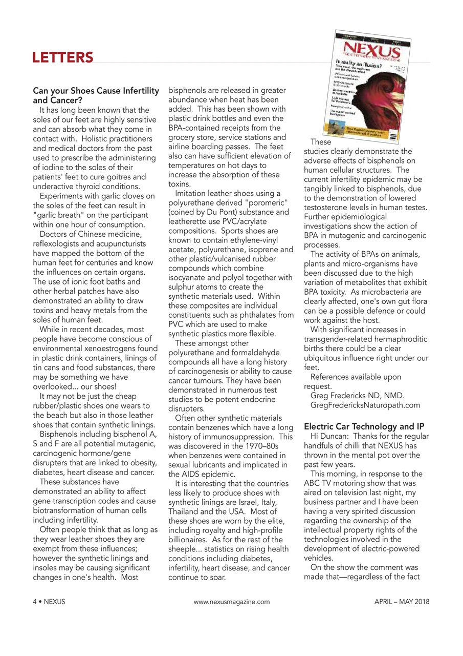 Nexus Magazine Preview Pages