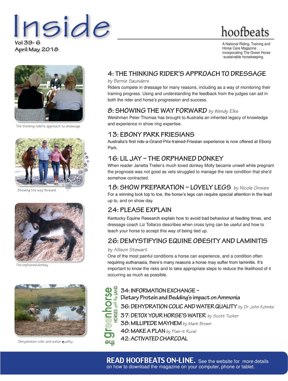 Hoofbeats Preview Pages