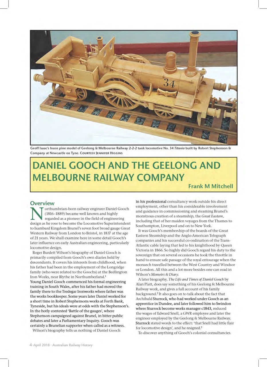 Australian Railway History Preview Pages