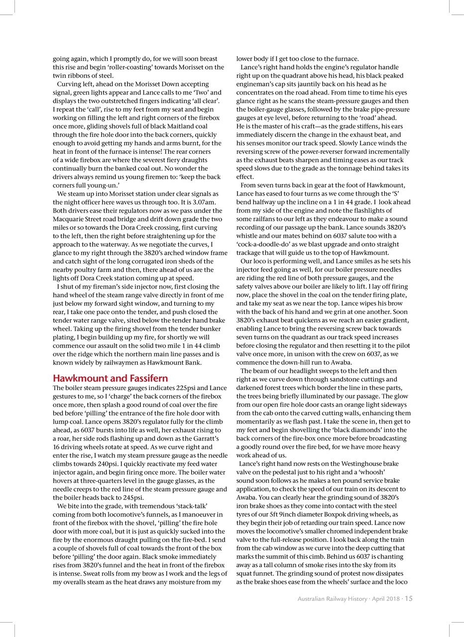 Australian Railway History Preview Pages