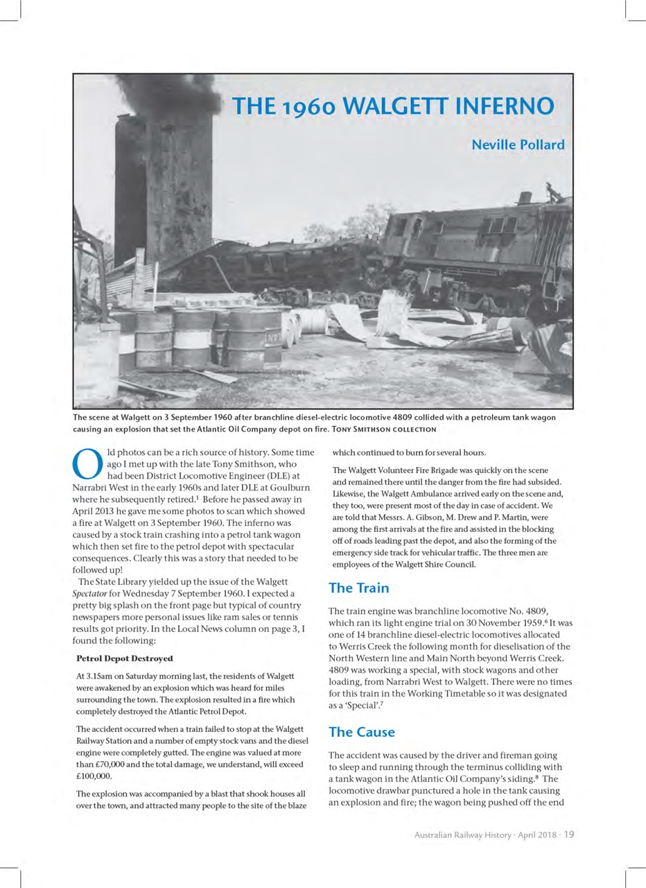 Australian Railway History Preview Pages