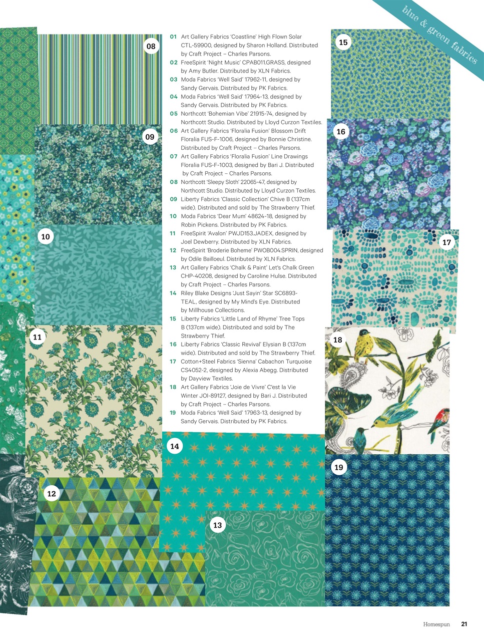 Homespun Preview Pages