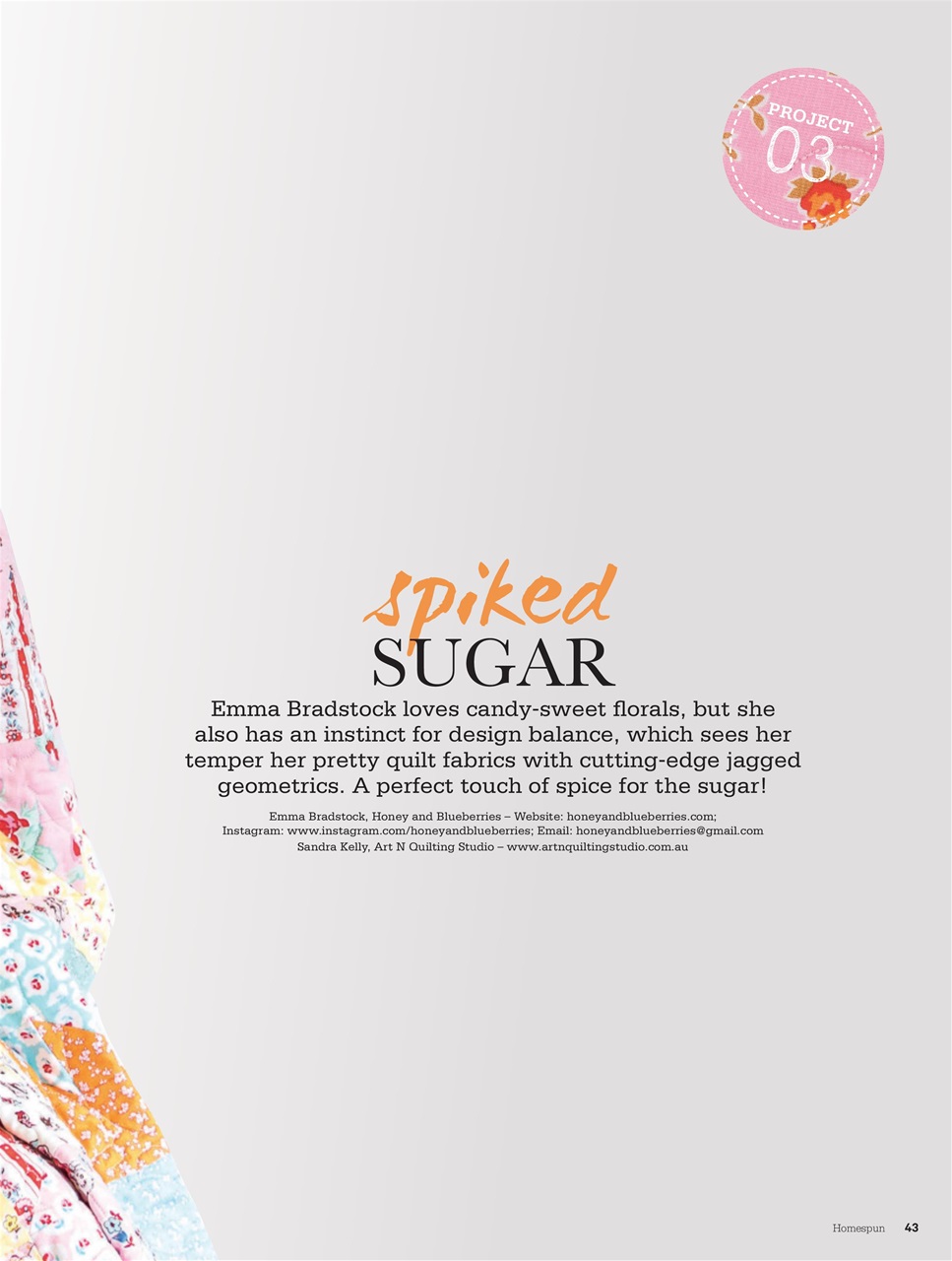 Homespun Preview Pages