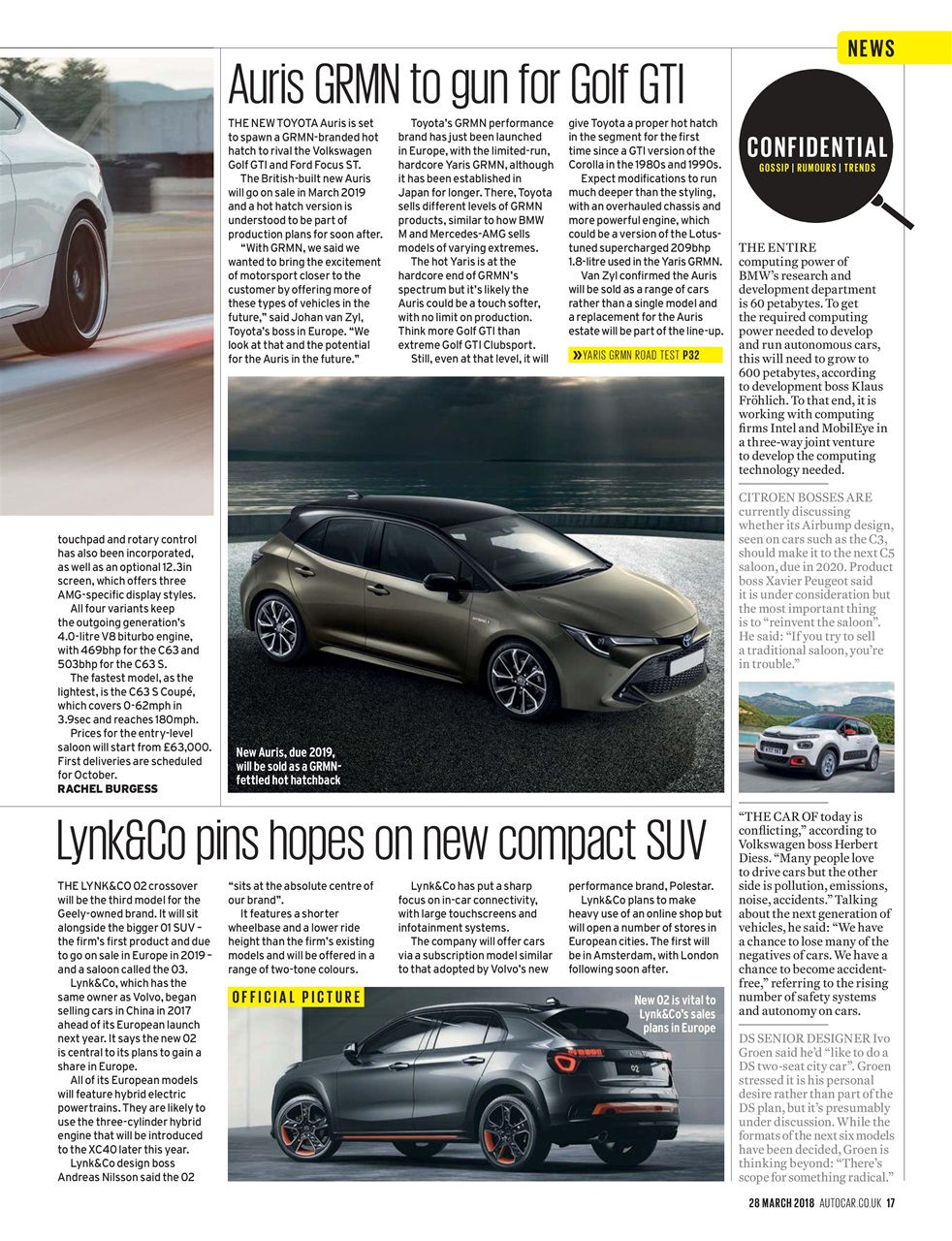 Autocar Preview Pages