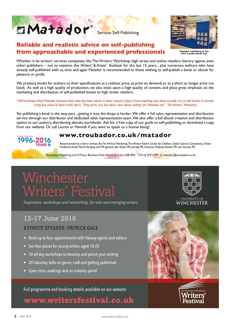 Writing Magazine Preview Pages