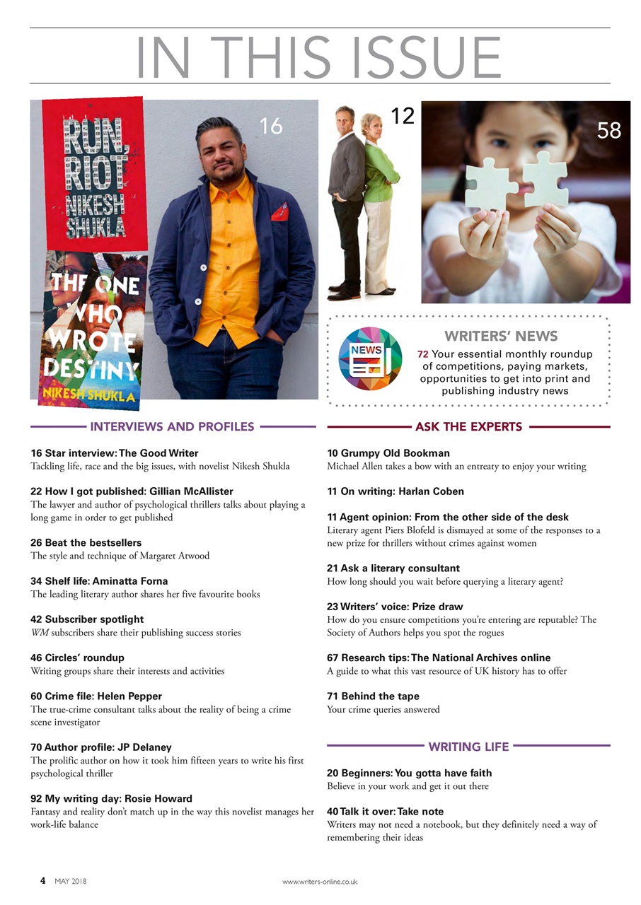 Writing Magazine Preview Pages