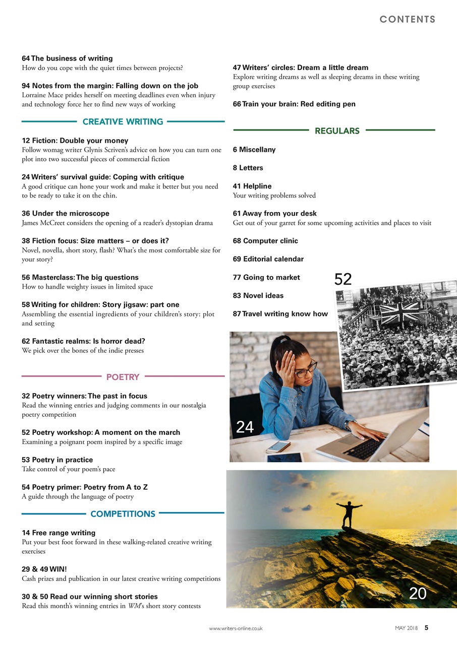 Writing Magazine Preview Pages