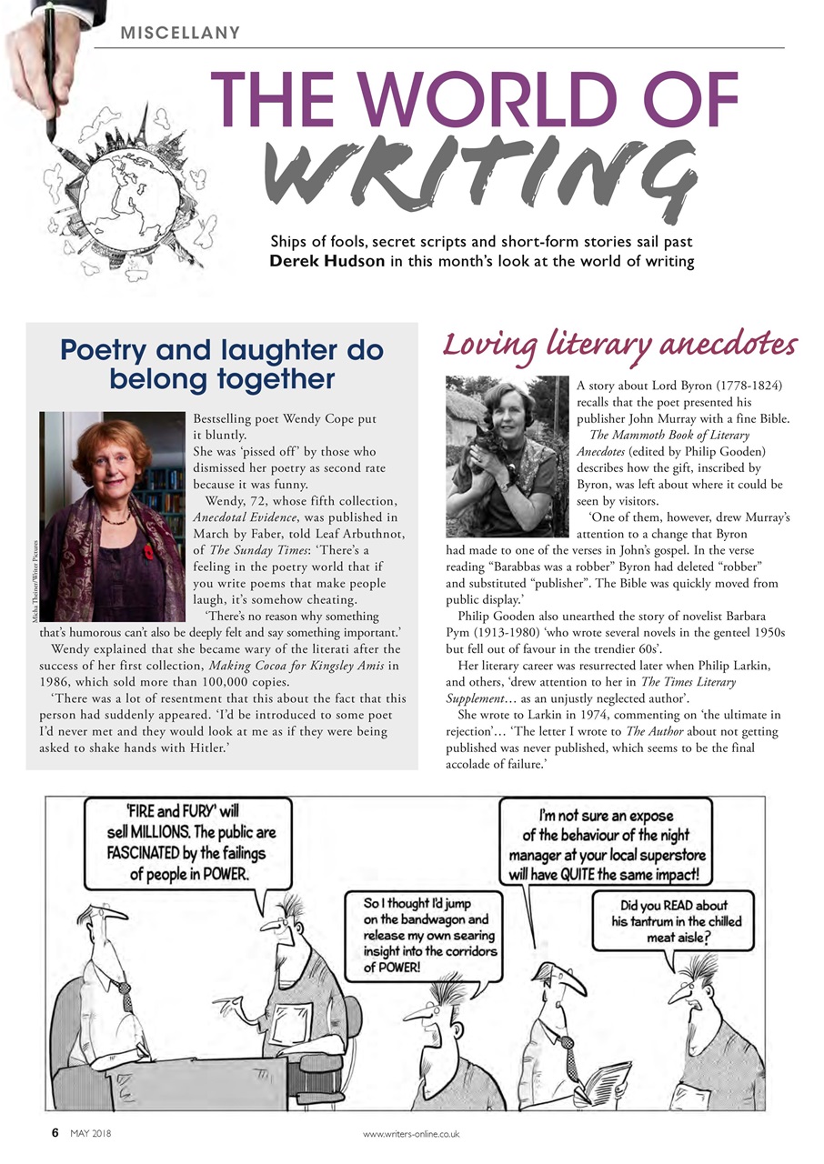 Writing Magazine Preview Pages