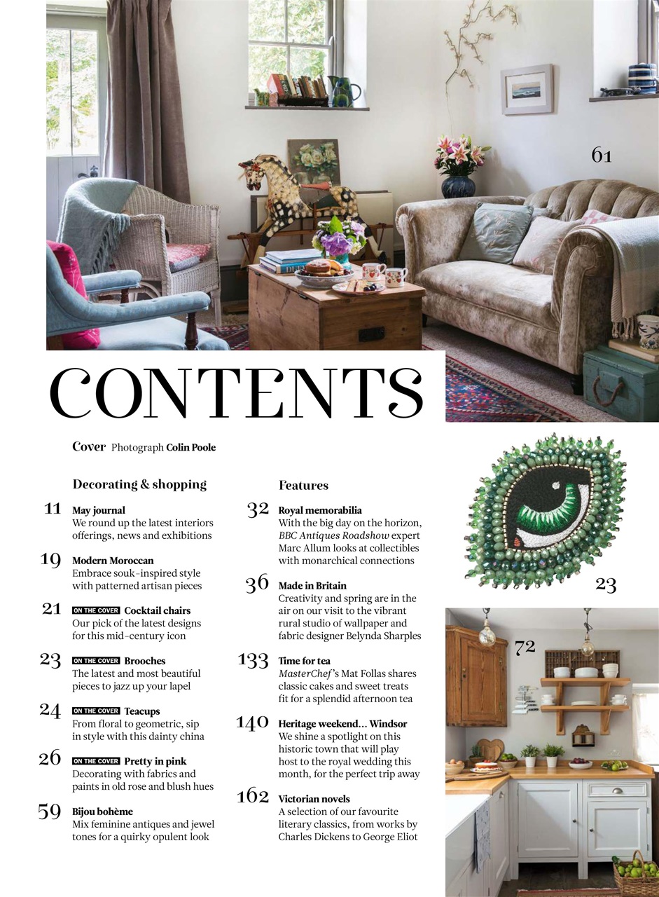 Period Living Magazine Preview Pages