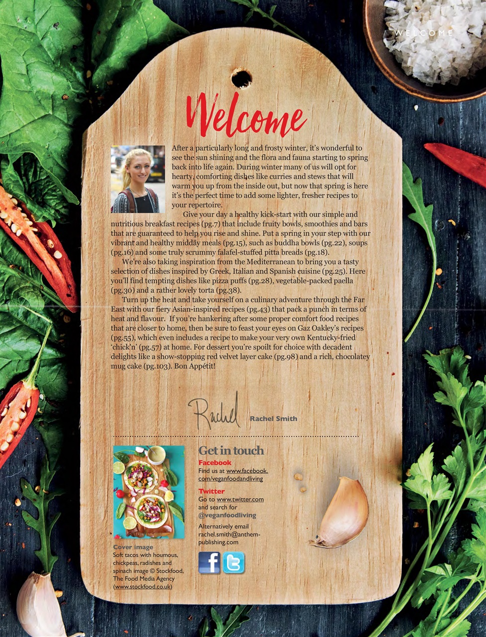 Vegan Food & Living Magazine Preview Pages