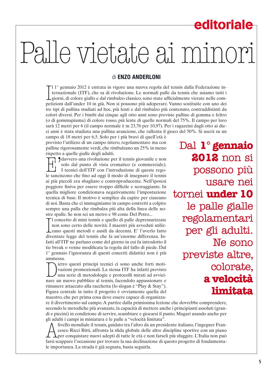 Il Tennis Italiano Preview Pages