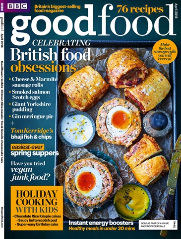 Good Food Magazine issue April 2018
