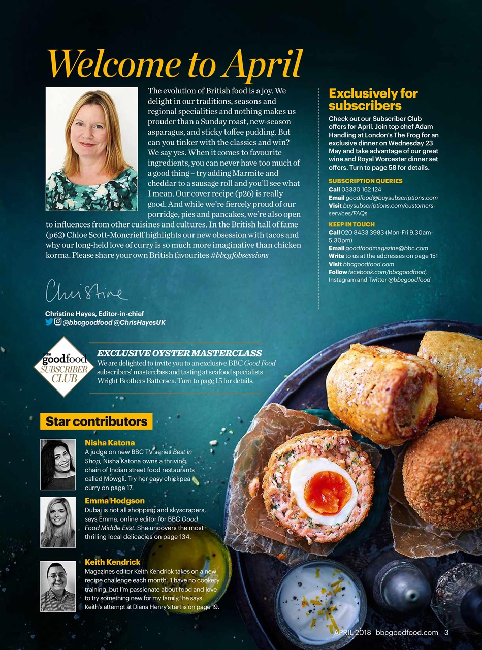 Good Food Magazine Preview Pages