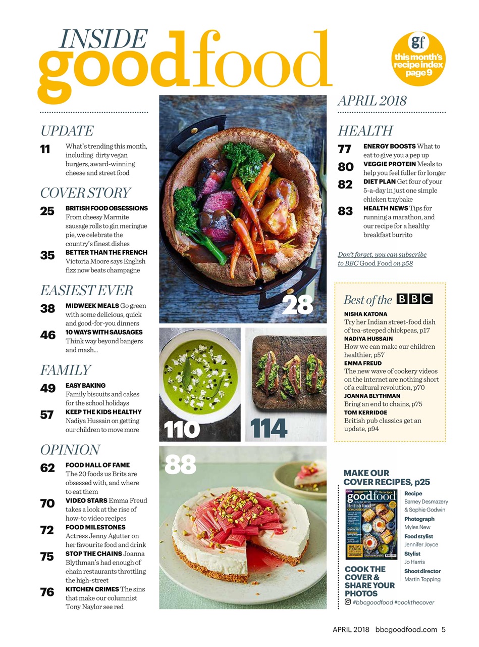 Good Food Magazine Preview Pages