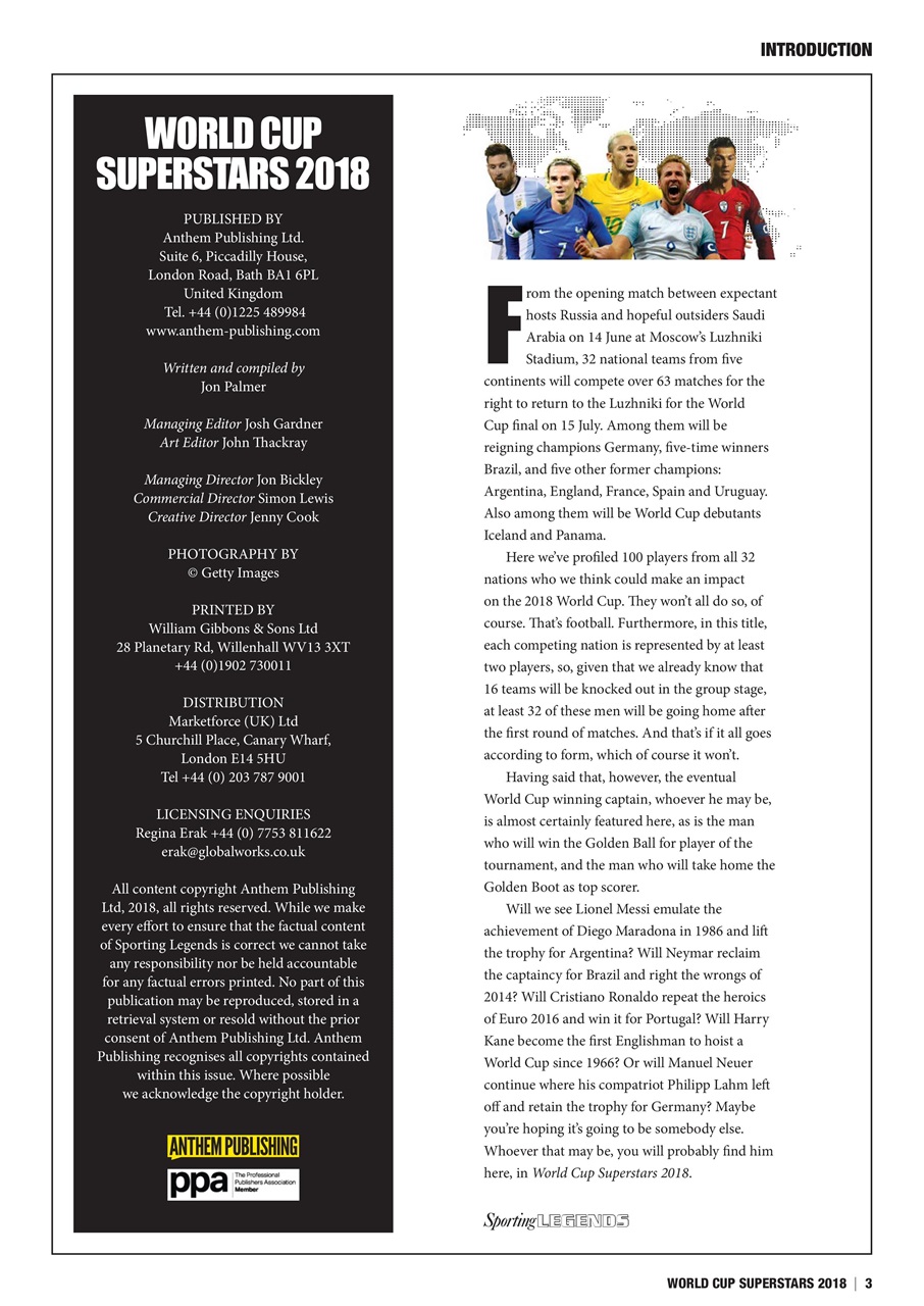 World Cup Superstars Preview Pages