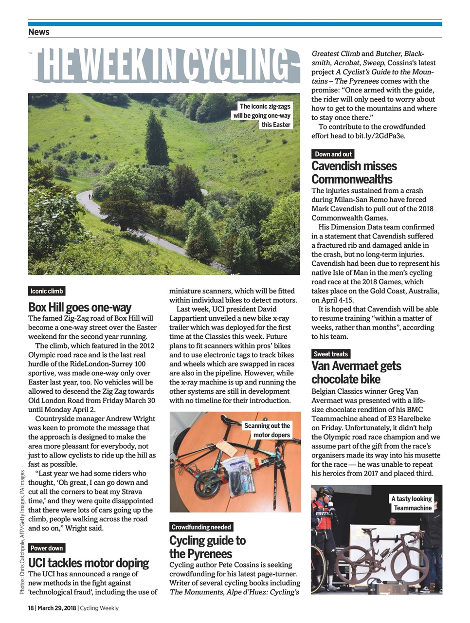 Cycling Weekly Preview Pages
