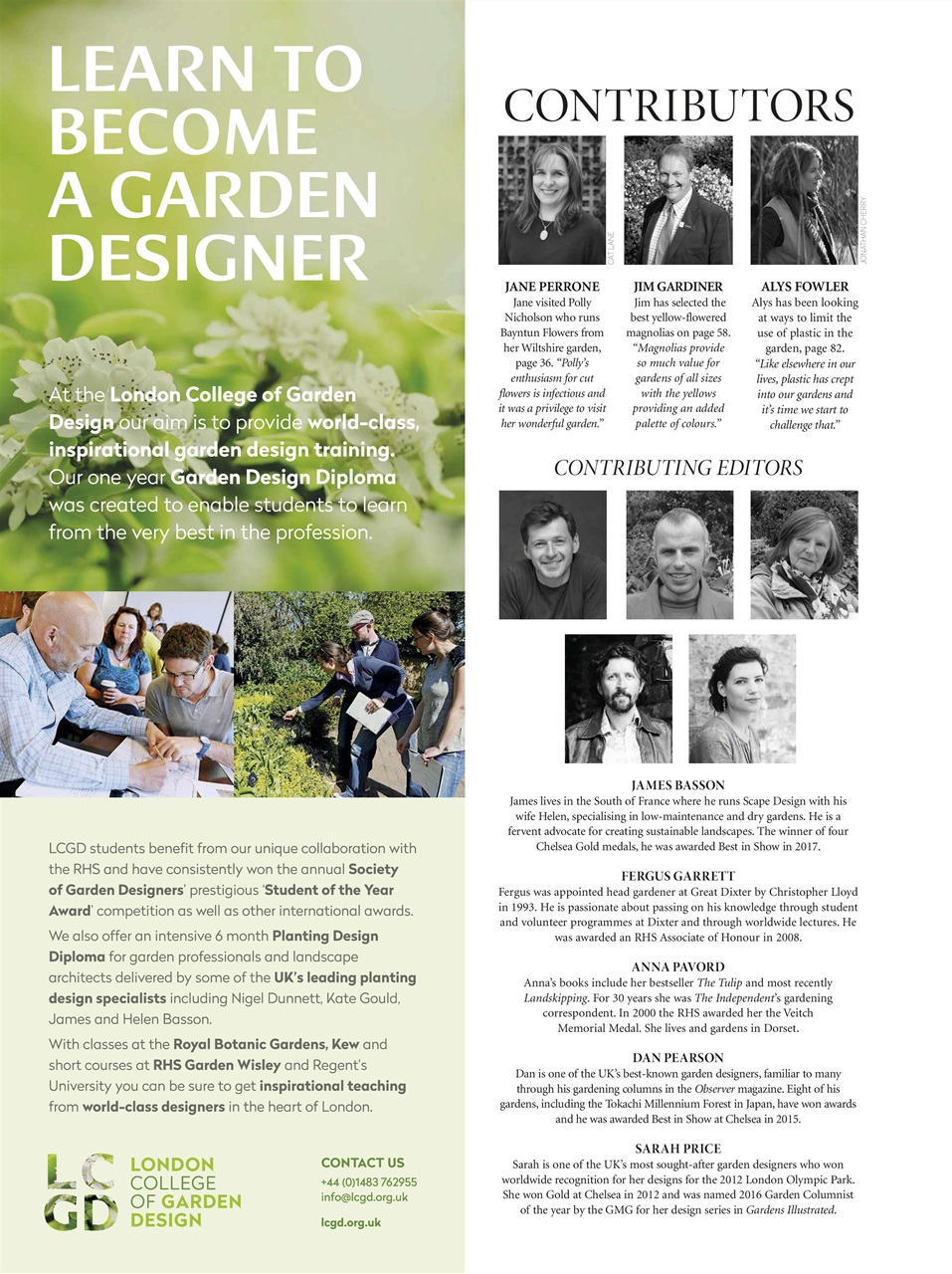 Gardens Illustrated Preview Pages