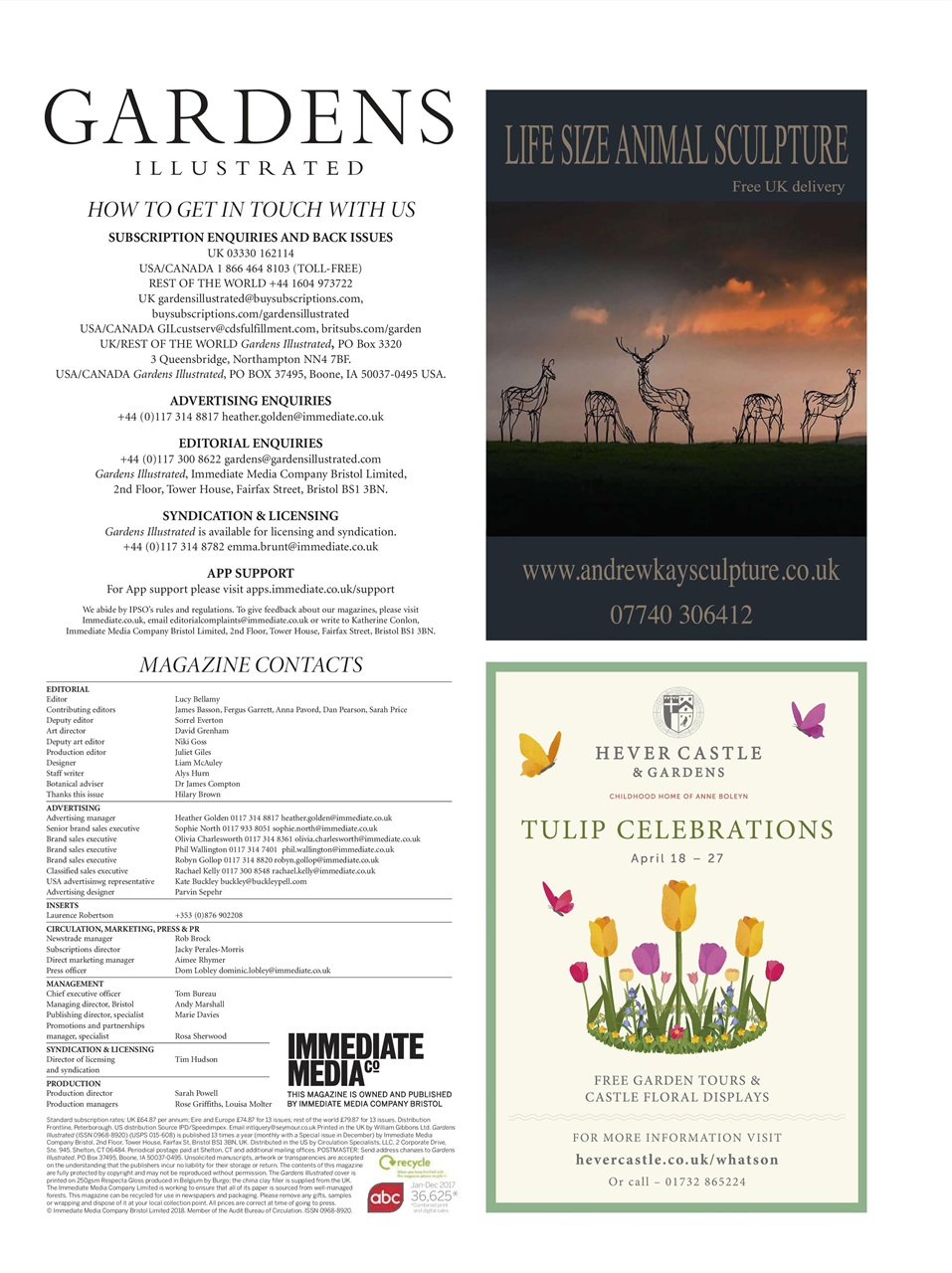 Gardens Illustrated Preview Pages