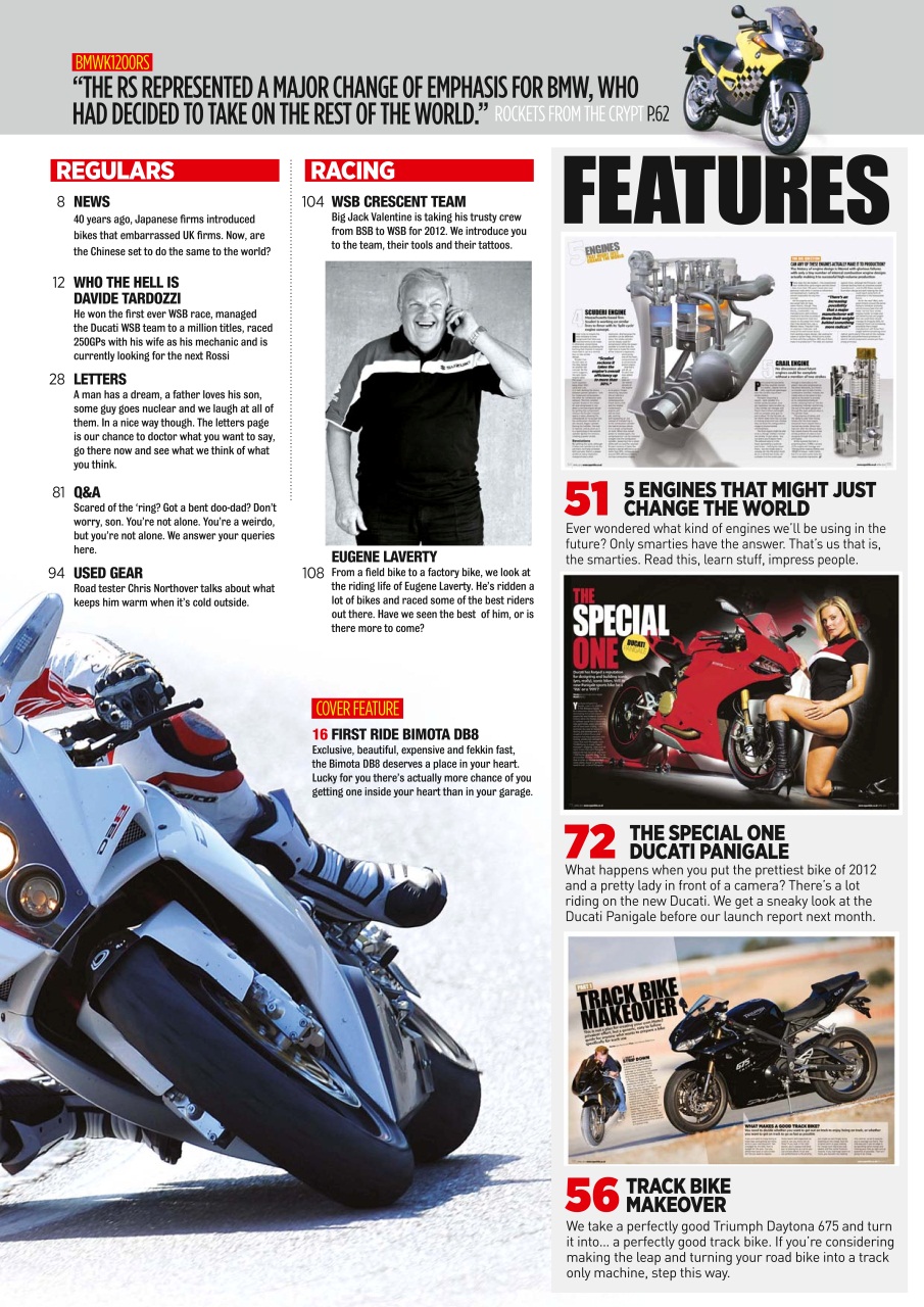 Superbike Magazine Preview Pages