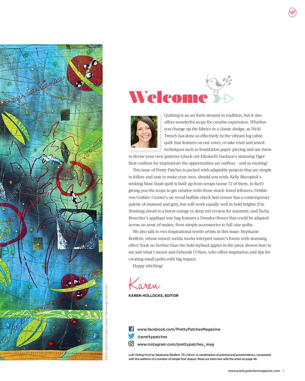 Pretty Patches Magazine Preview Pages