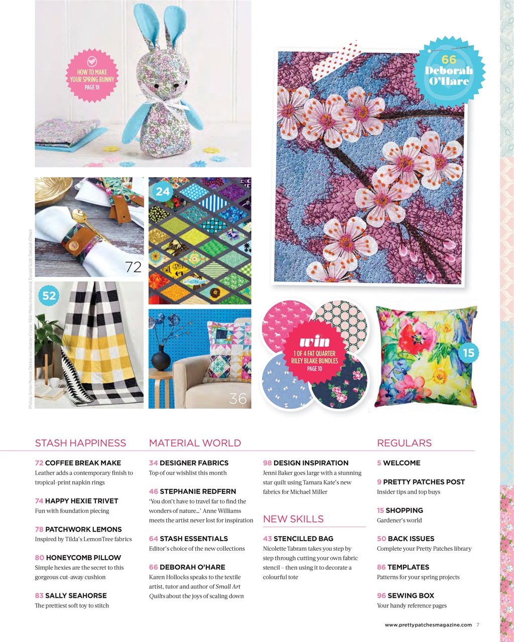 Pretty Patches Magazine Preview Pages