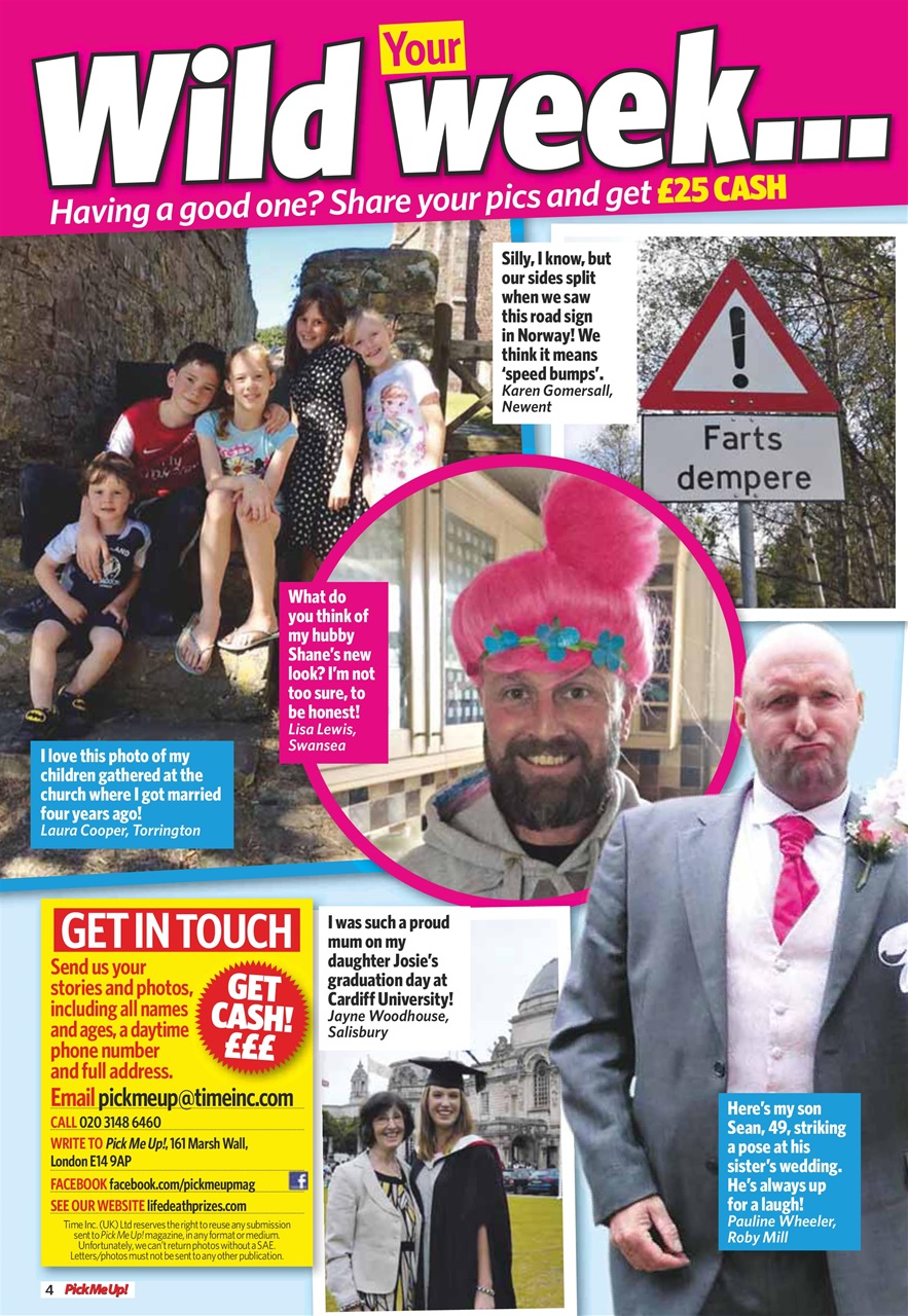 Pick Me Up Preview Pages