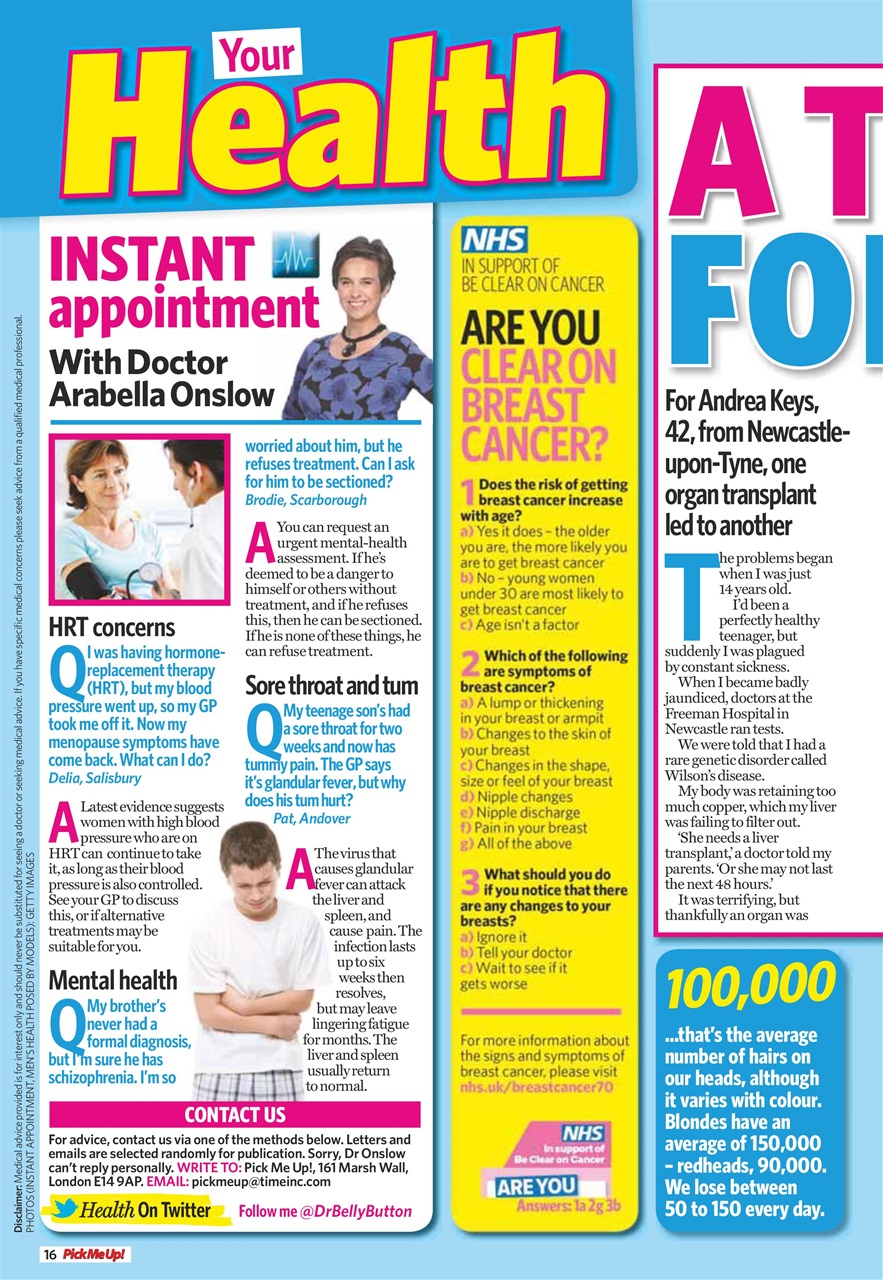 Pick Me Up Preview Pages