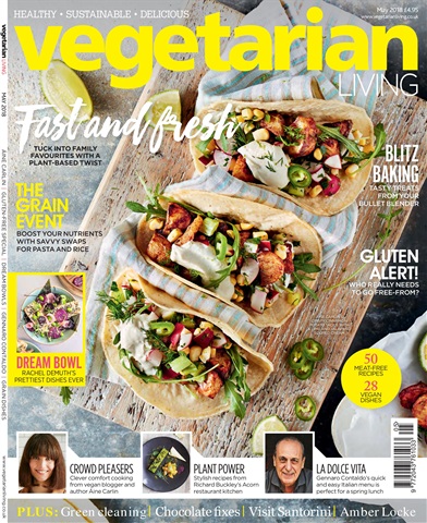 Vegetarian Living issue May-18
