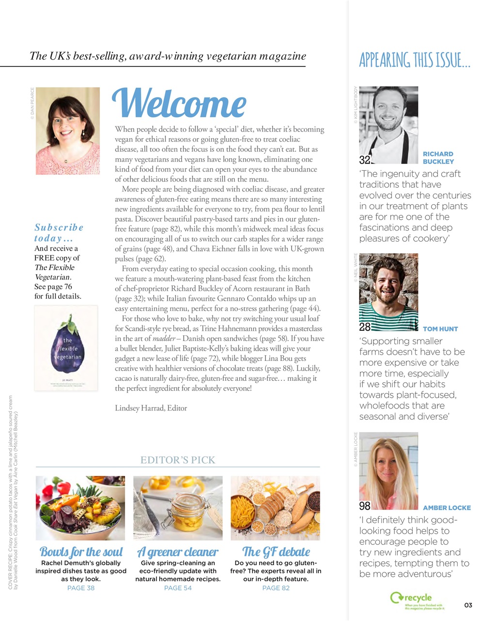 Vegetarian Living Preview Pages