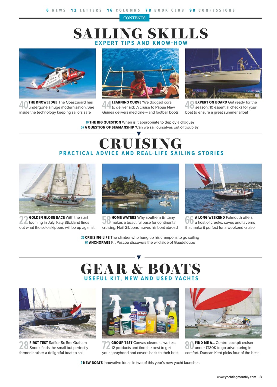 Yachting Monthly Preview Pages