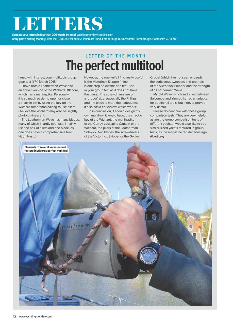 Yachting Monthly Preview Pages