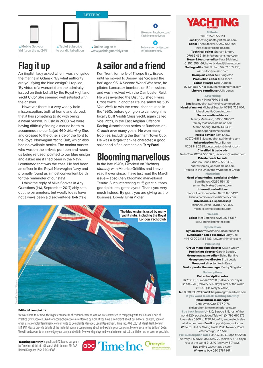 Yachting Monthly Preview Pages
