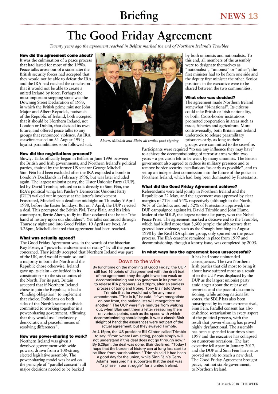 The Week Preview Pages