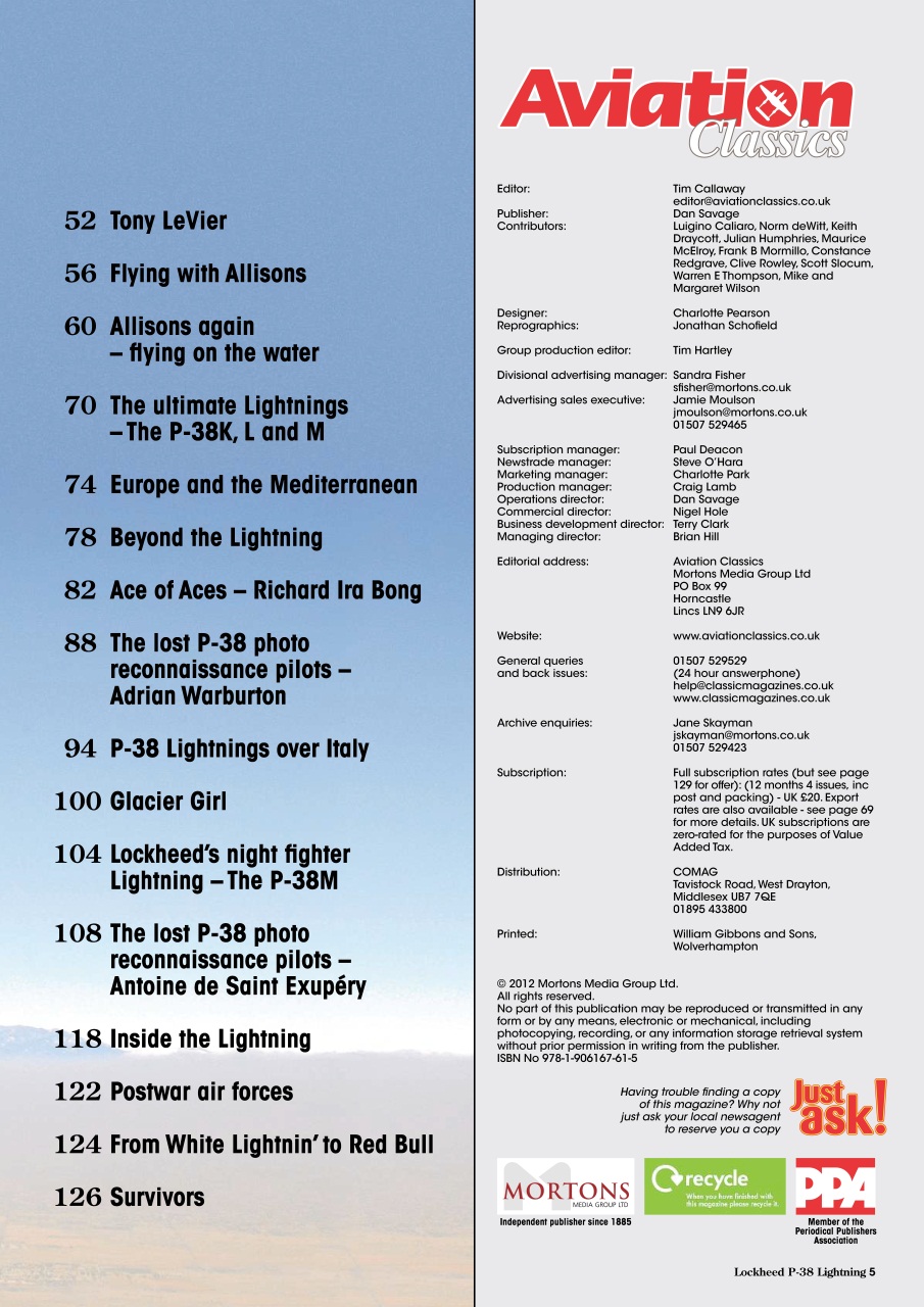 Aviation Classics Preview Pages