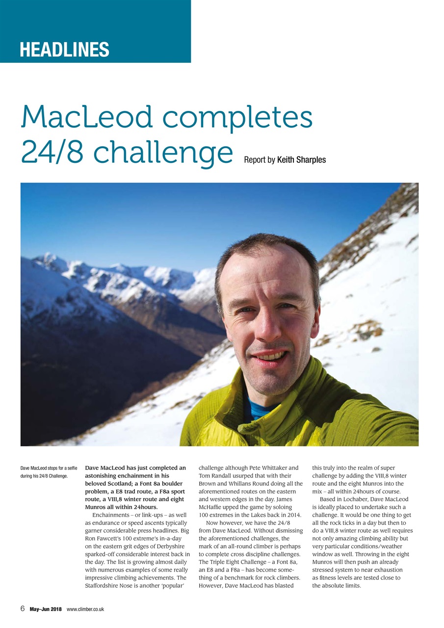 Climber Preview Pages