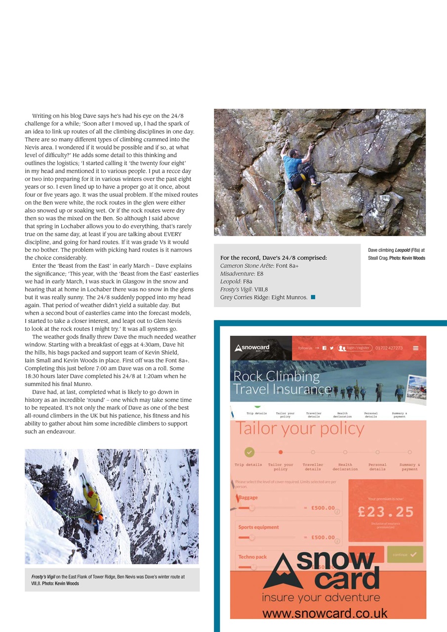 Climber Preview Pages